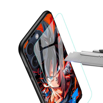 Goku Glass Back Cover