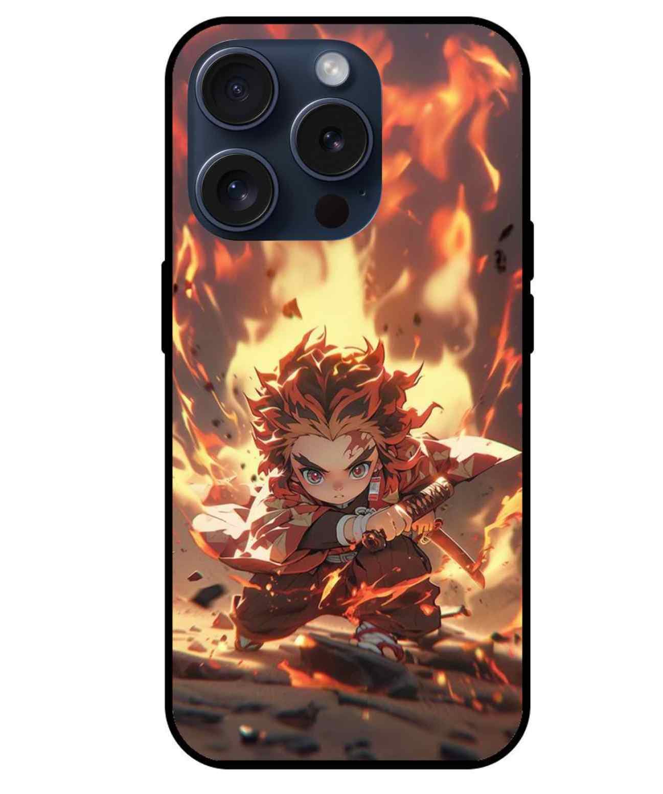 Demon Slayer Glass Back Cover