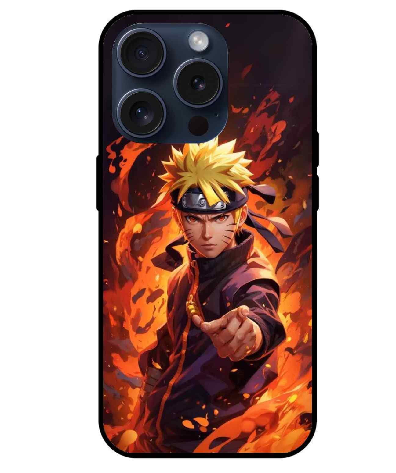 Naruto  Glass Back Cover