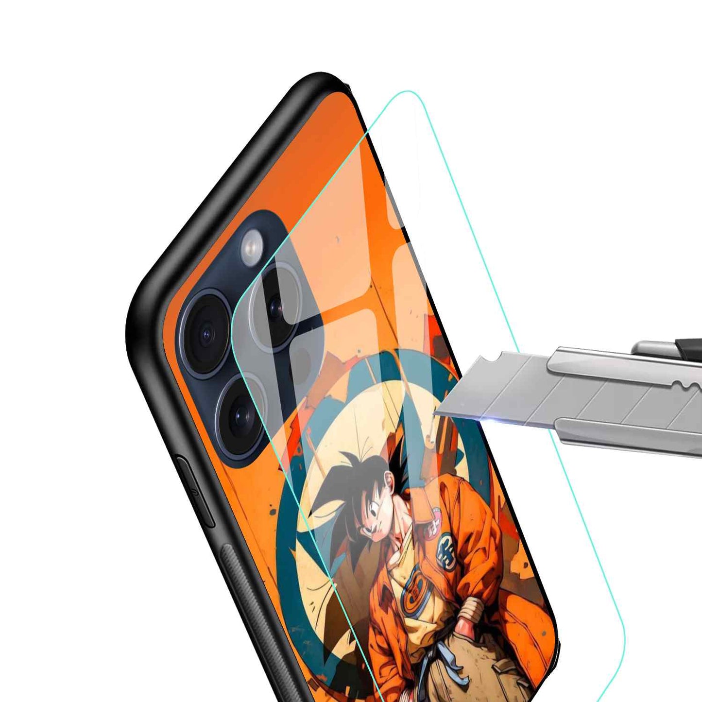 Goku Glass Back Cover