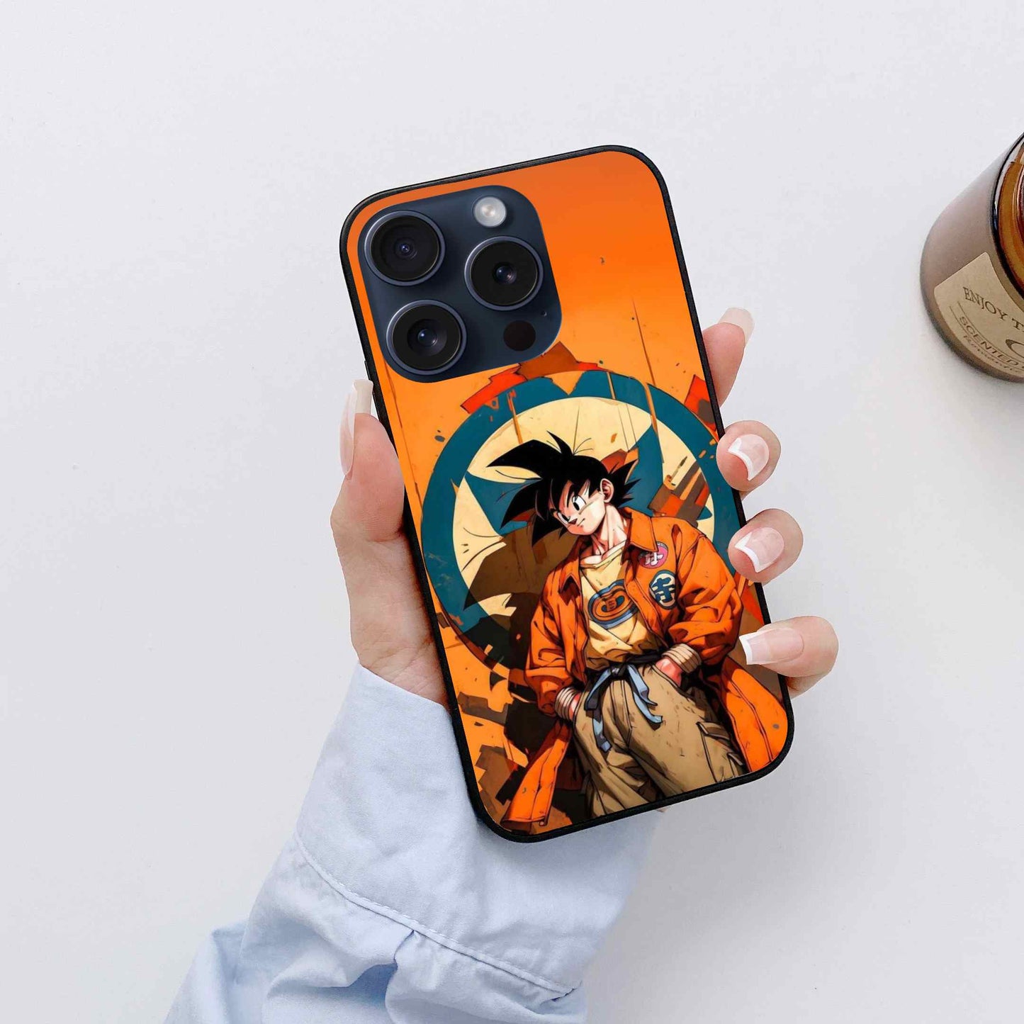 Goku Glass Back Cover