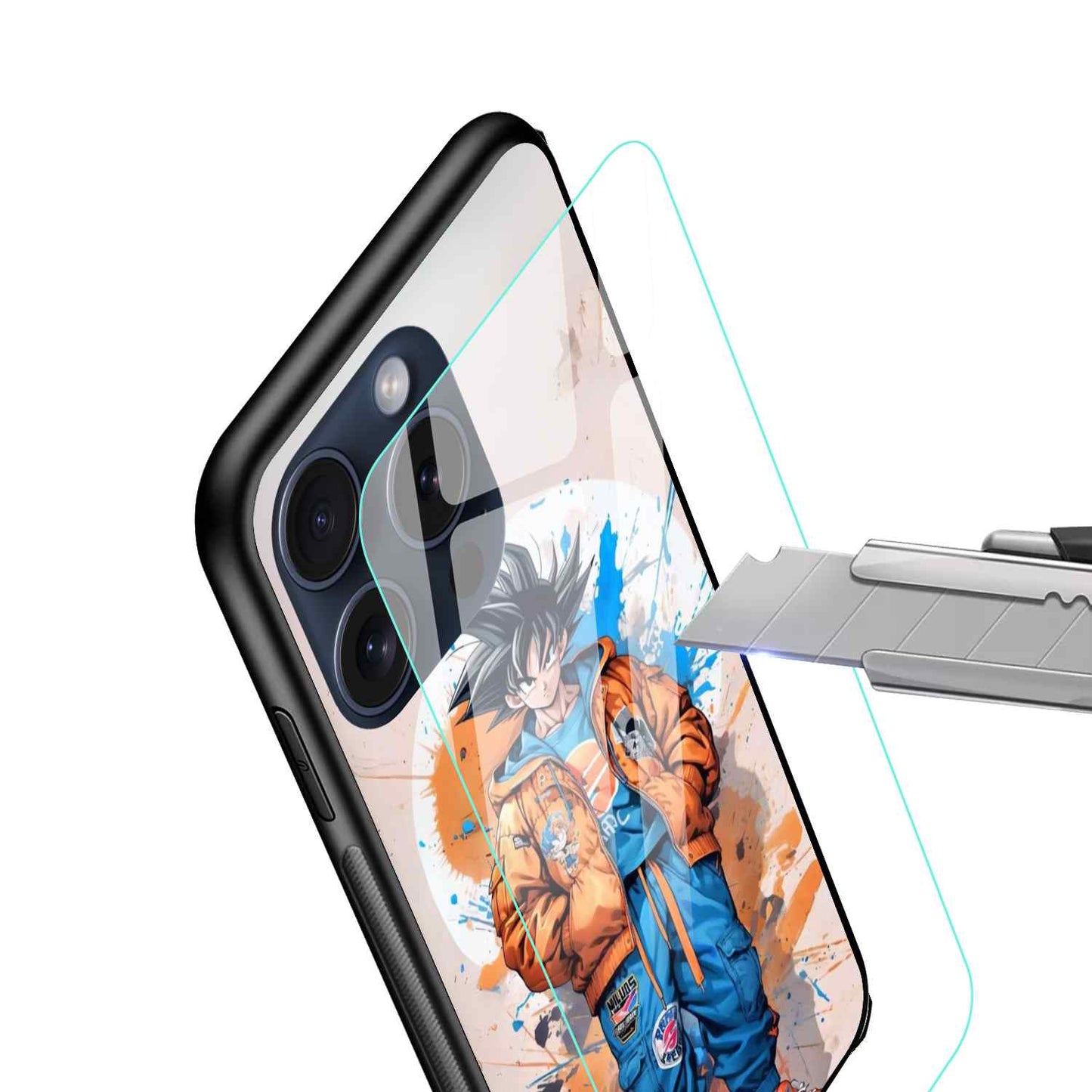 Goku Glass Back Cover