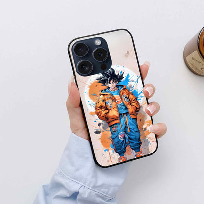 Goku Glass Back Cover