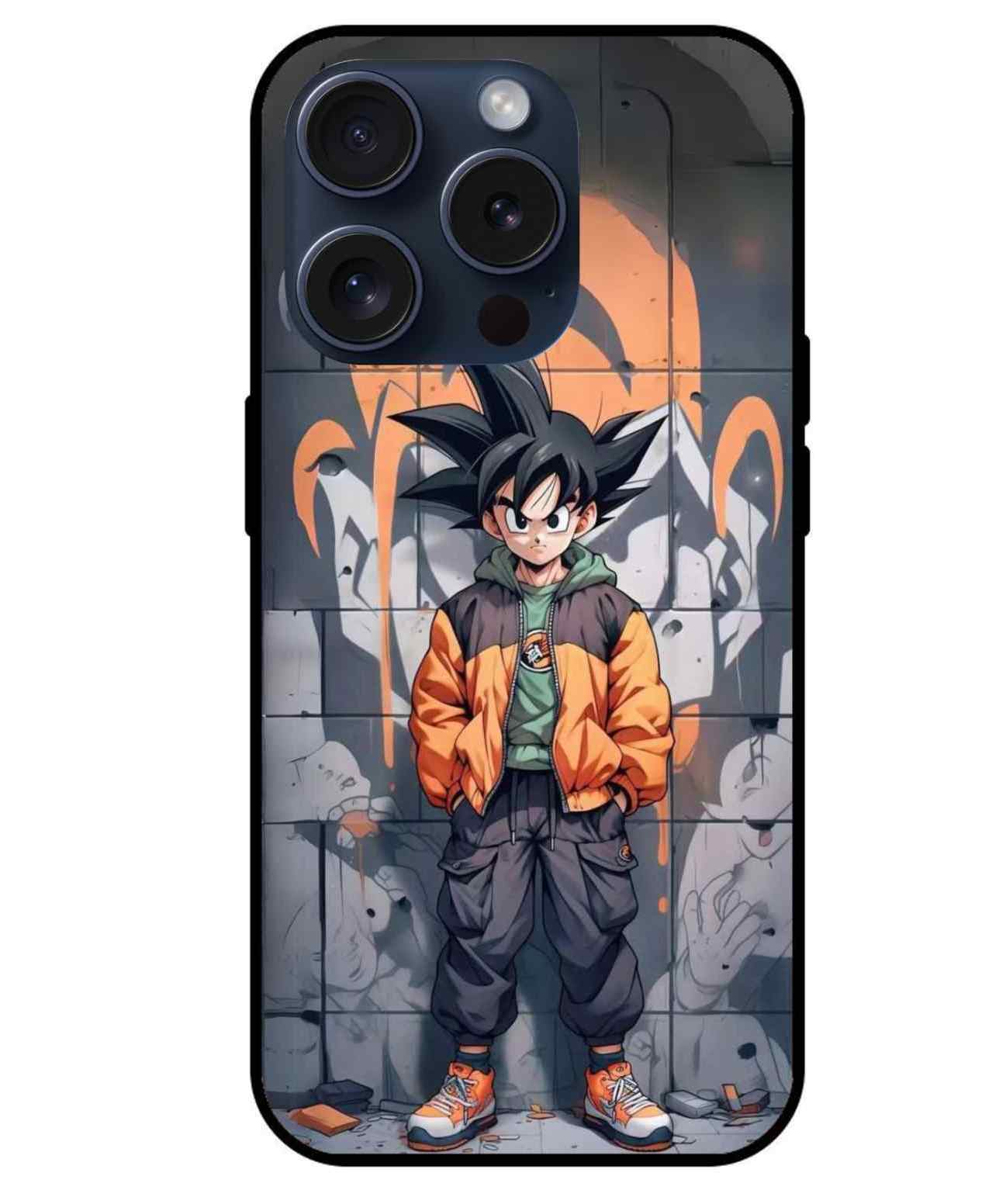 Goku Glass Back Cover