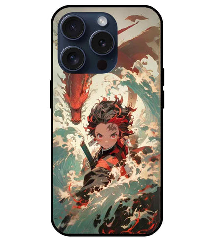 Demon Slayer Glass Back Cover