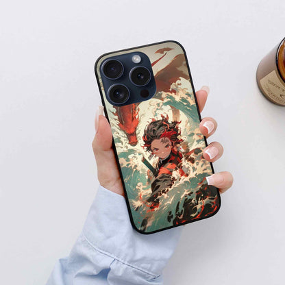 Demon Slayer Glass Back Cover