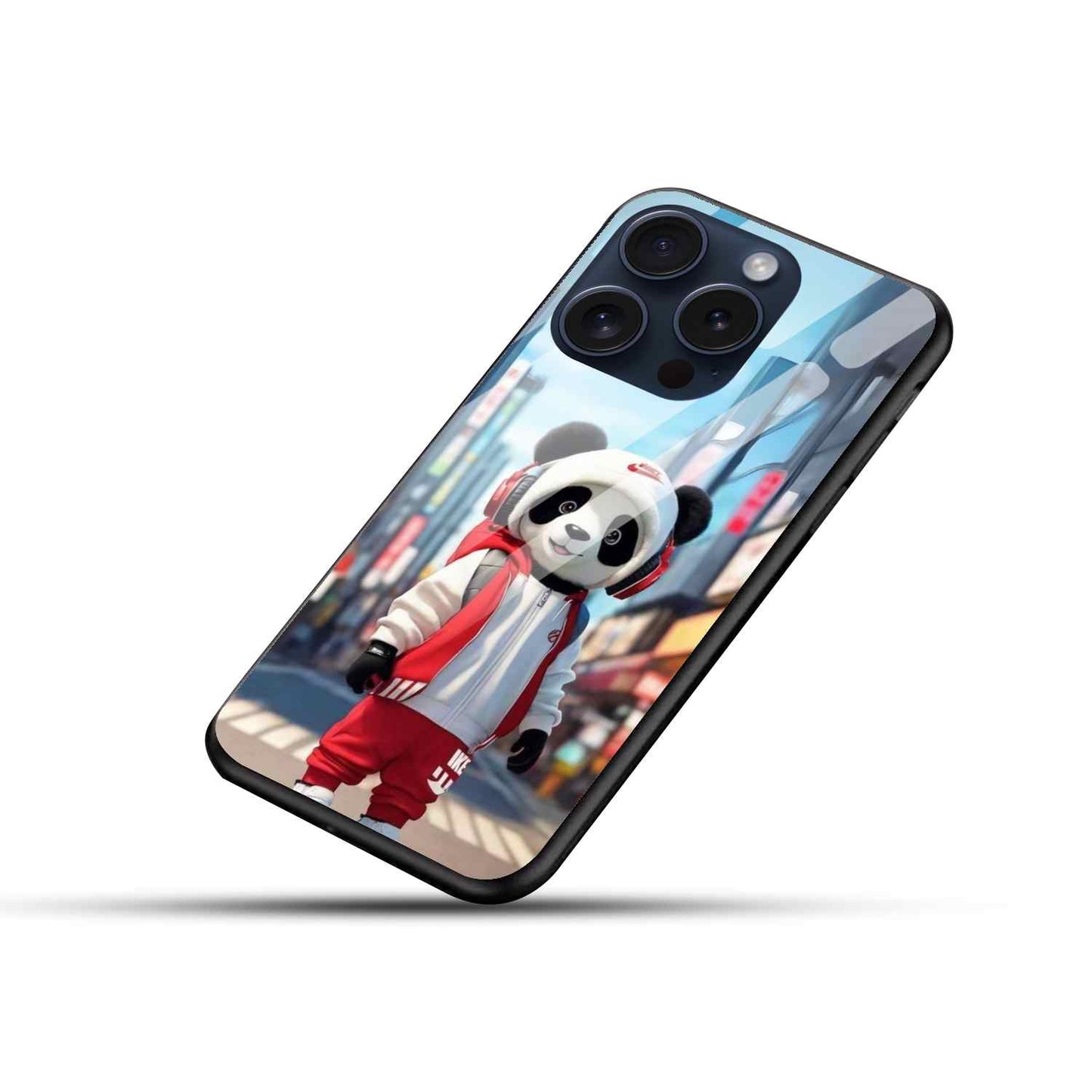 Panda Glass back cover