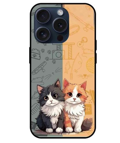 Cats Glass Back Cover