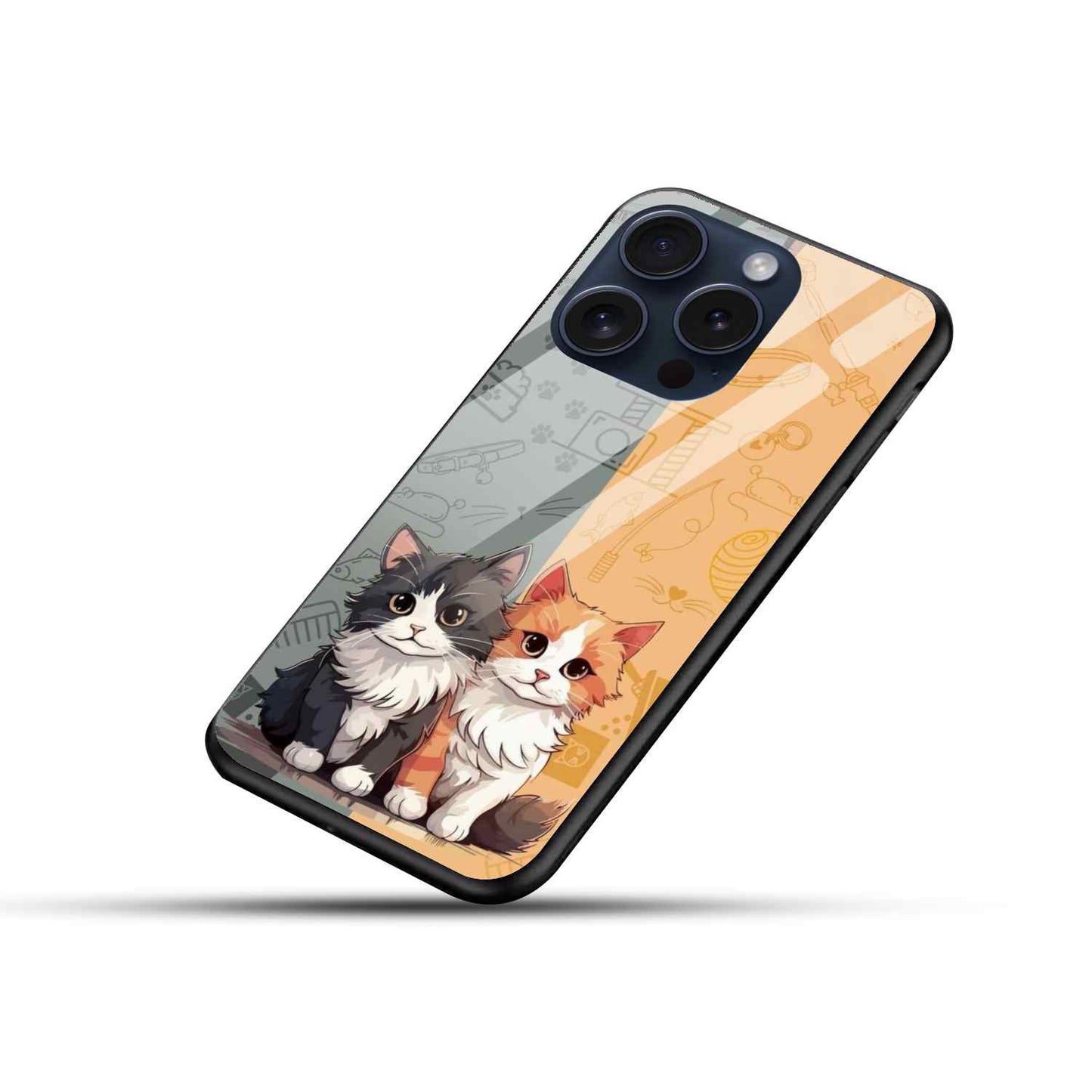 Cats Glass Back Cover