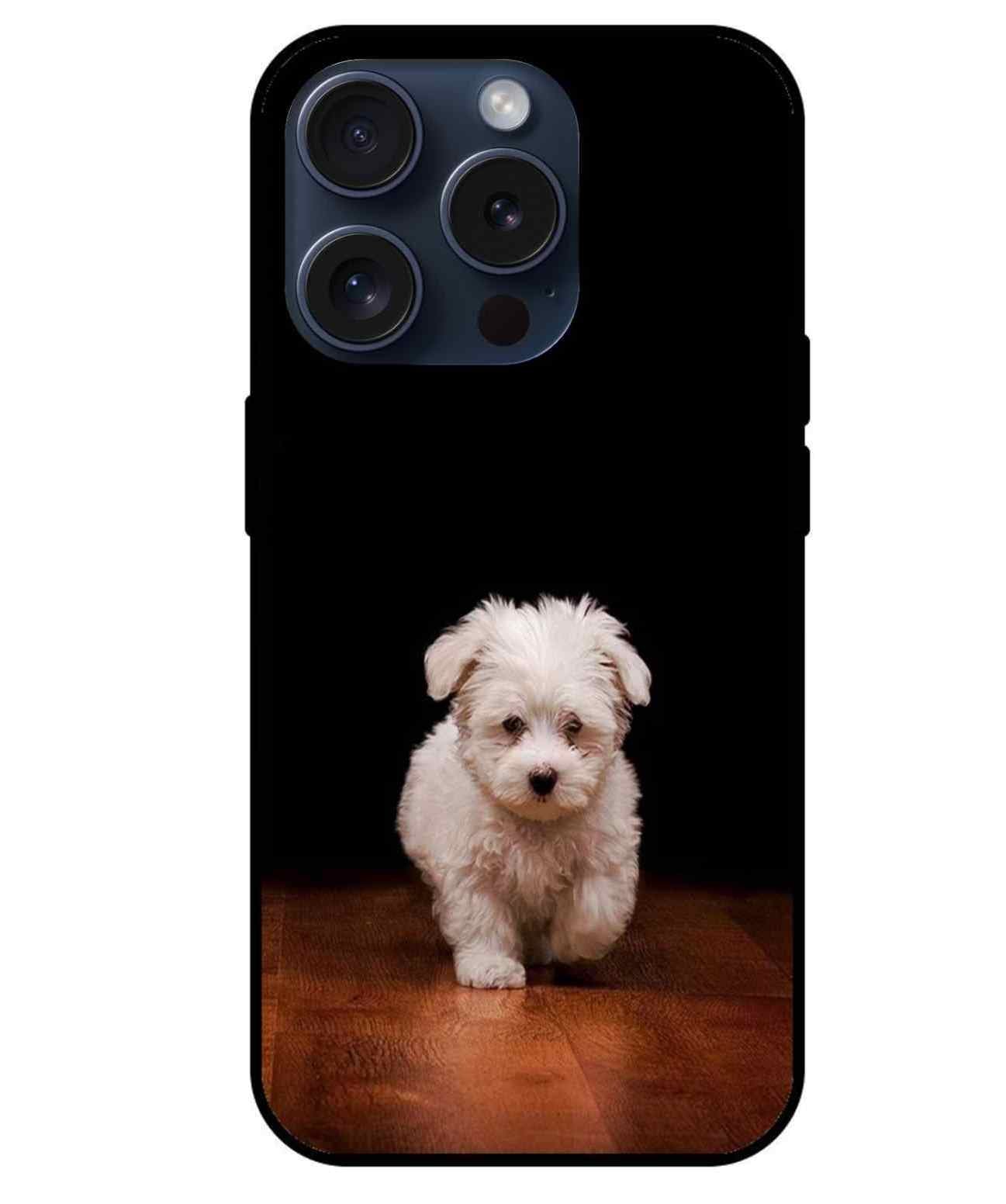 Puppy Glass Back Cover