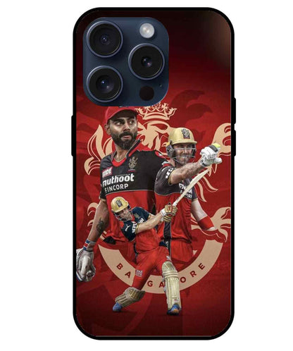 Virat Kohli Glass Back Cover