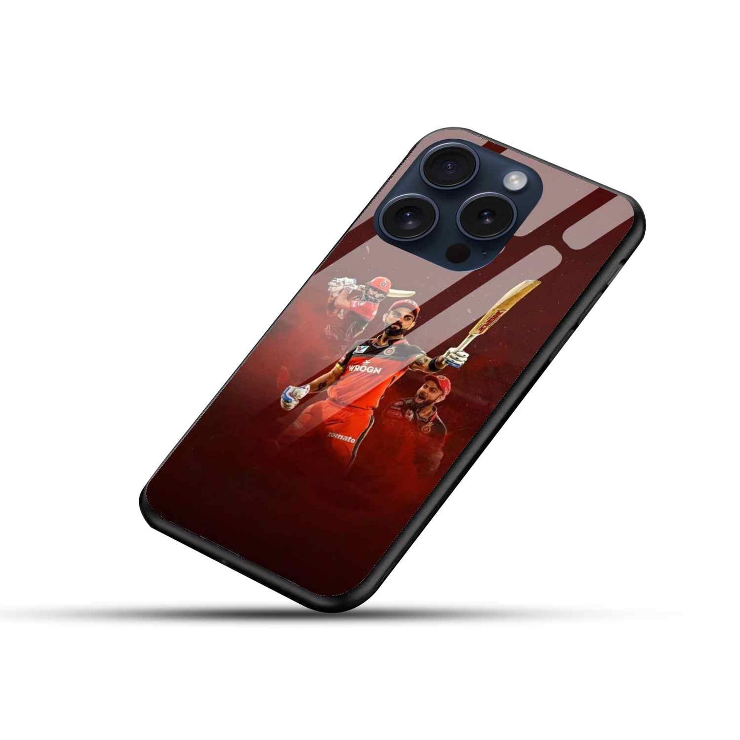 Virat Kohli Glass Back Cover