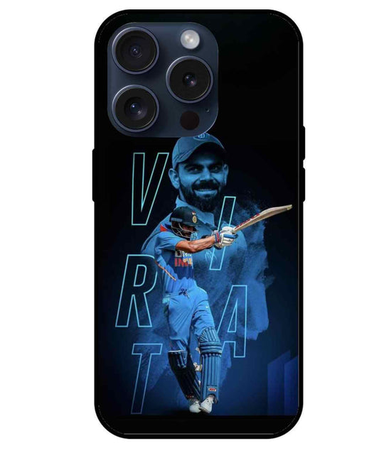 Virat Kohli Glass Back Cover