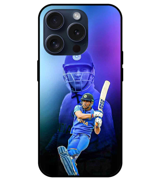 Dhoni Glass Back Cover