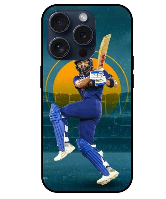 Virat Kohli Glass Back Cover