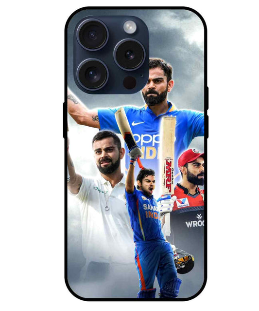 Virat Kohli Glass Back Cover