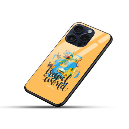 Travel  Glass Back Cover