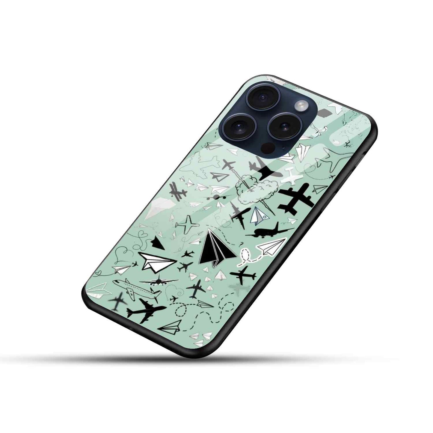 Travel  Glass Back Cover