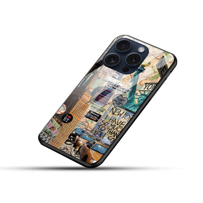 Travel  Glass Back Cover