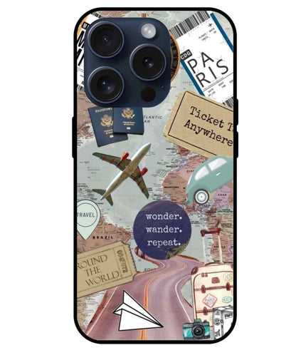 Travel  Glass Back Cover