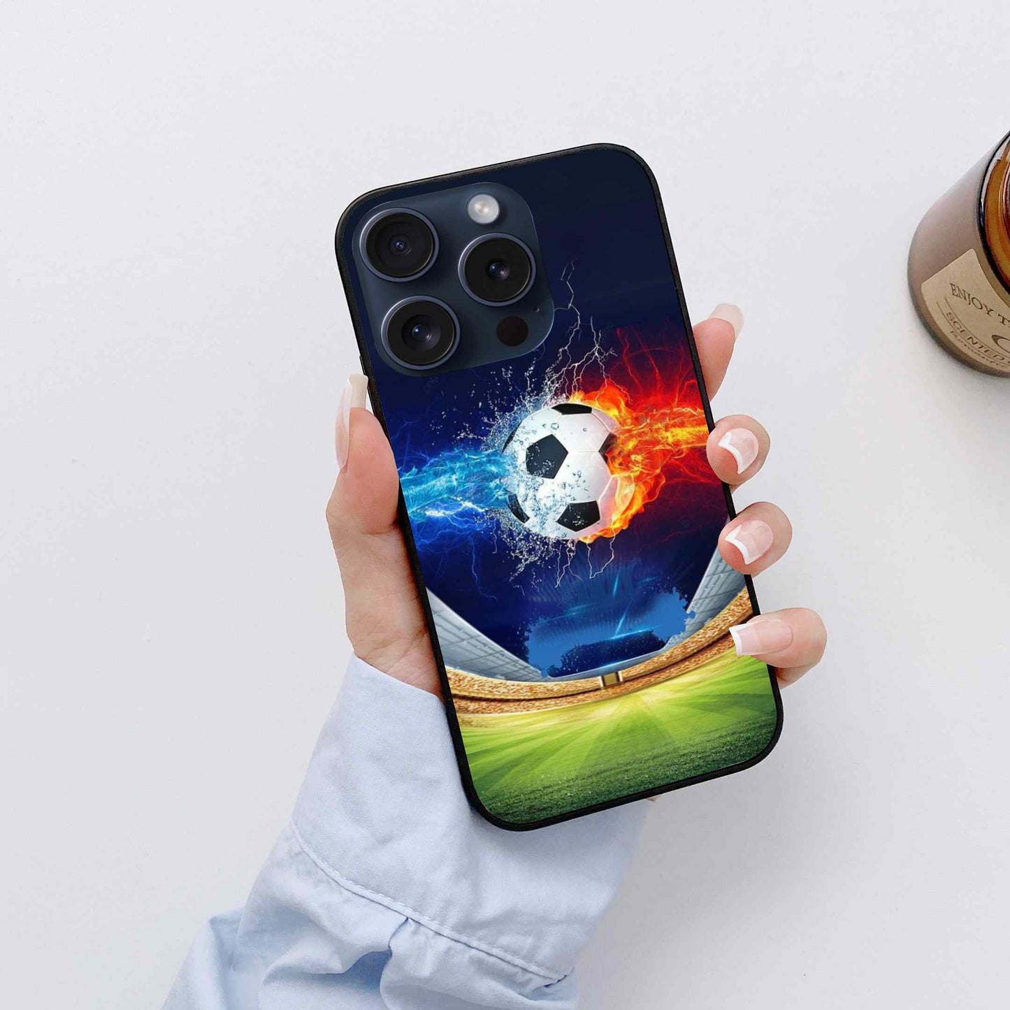 Football Glass back cover