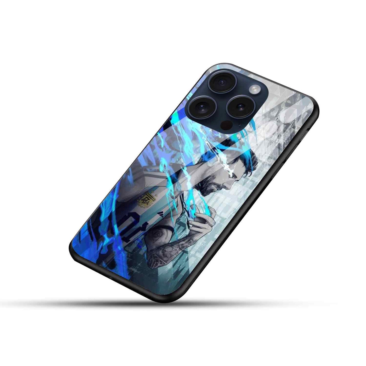 Messi Glass back cover