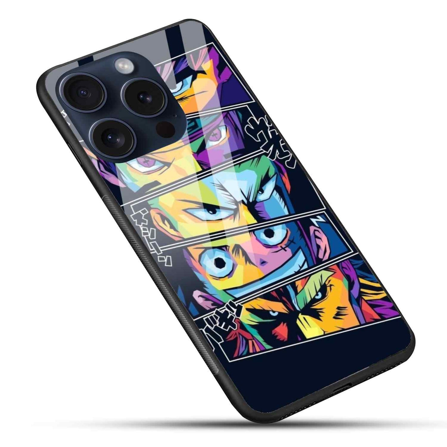 Anime Colour Glass Back Cover