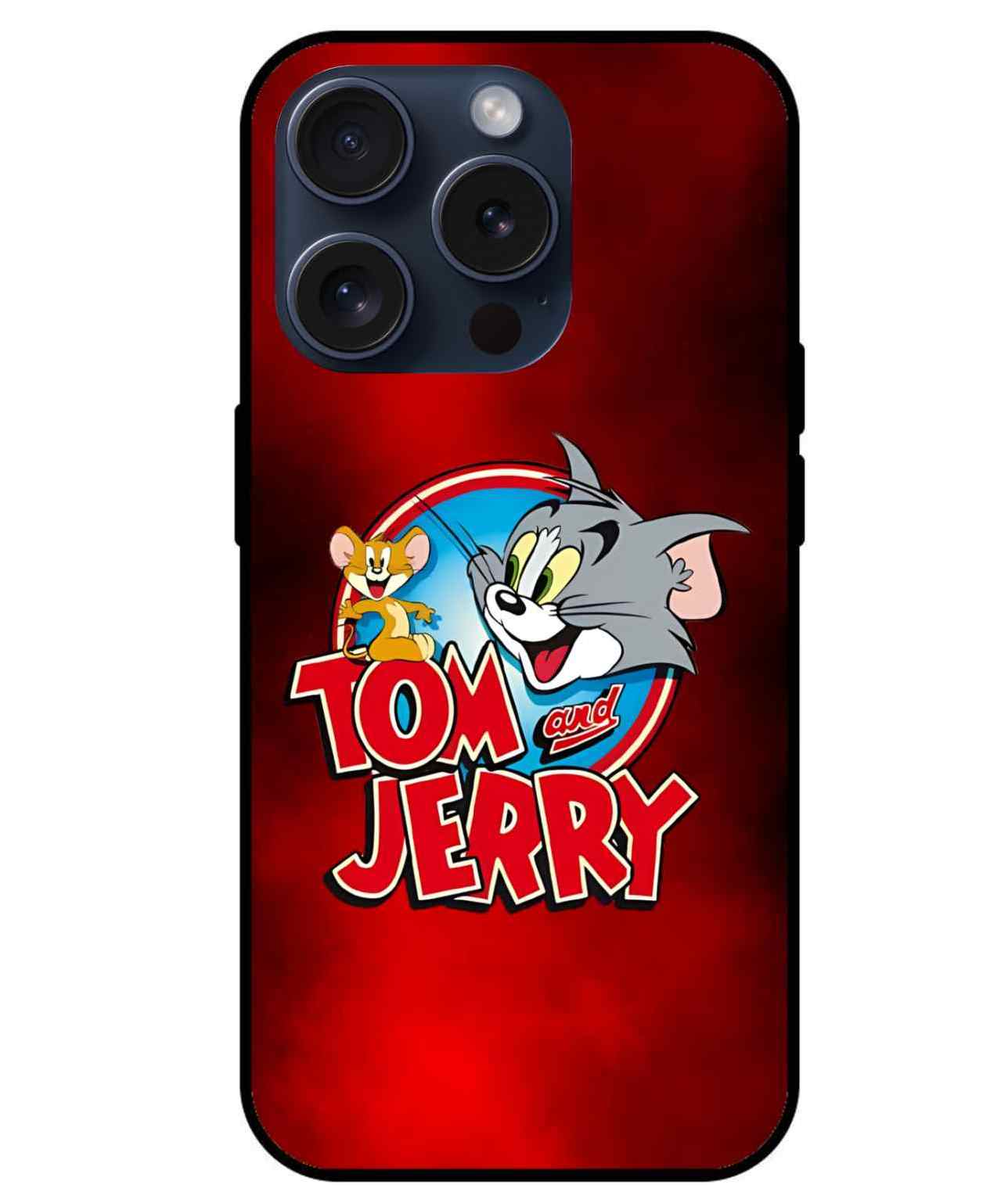 TOM & JERRY Trending Glossy Glass Cover