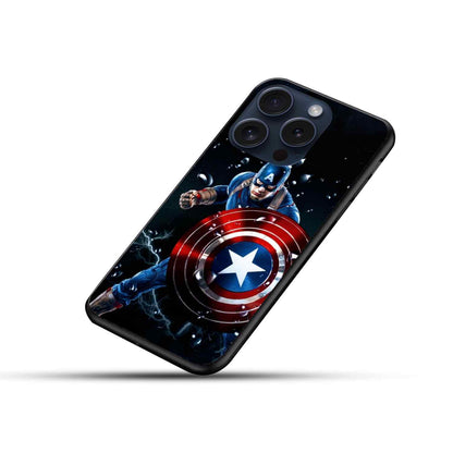 IRON MAN Trending Glossy Glass Cover