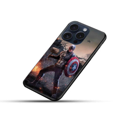 IRON MAN Trending Glossy Glass Cover