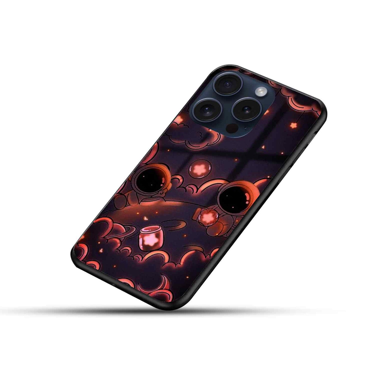 SPACE Trending Glossy Glass Cover