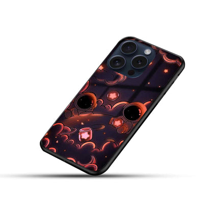 SPACE Trending Glossy Glass Cover
