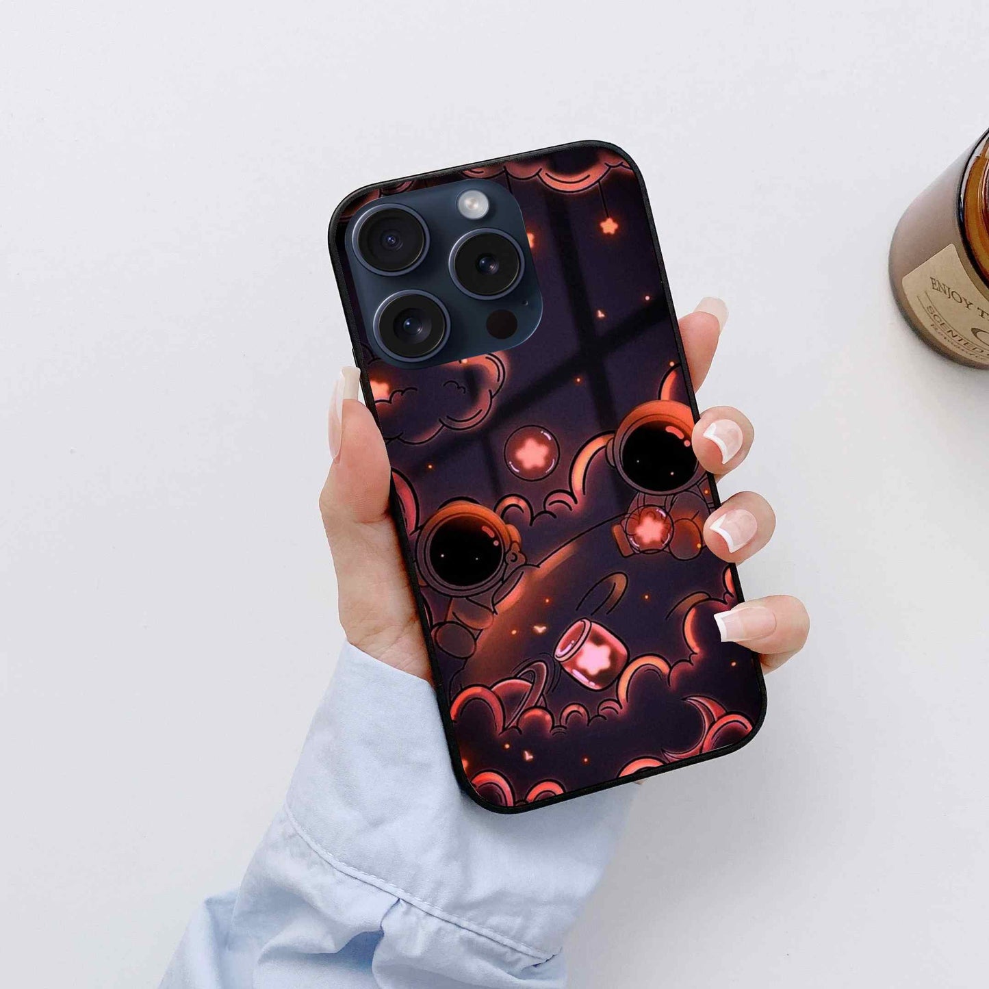 SPACE Trending Glossy Glass Cover