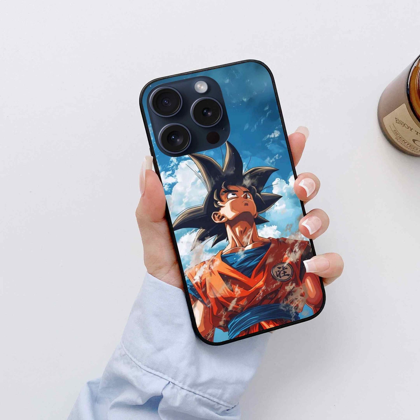 GOKU Trending Glossy Glass Cover