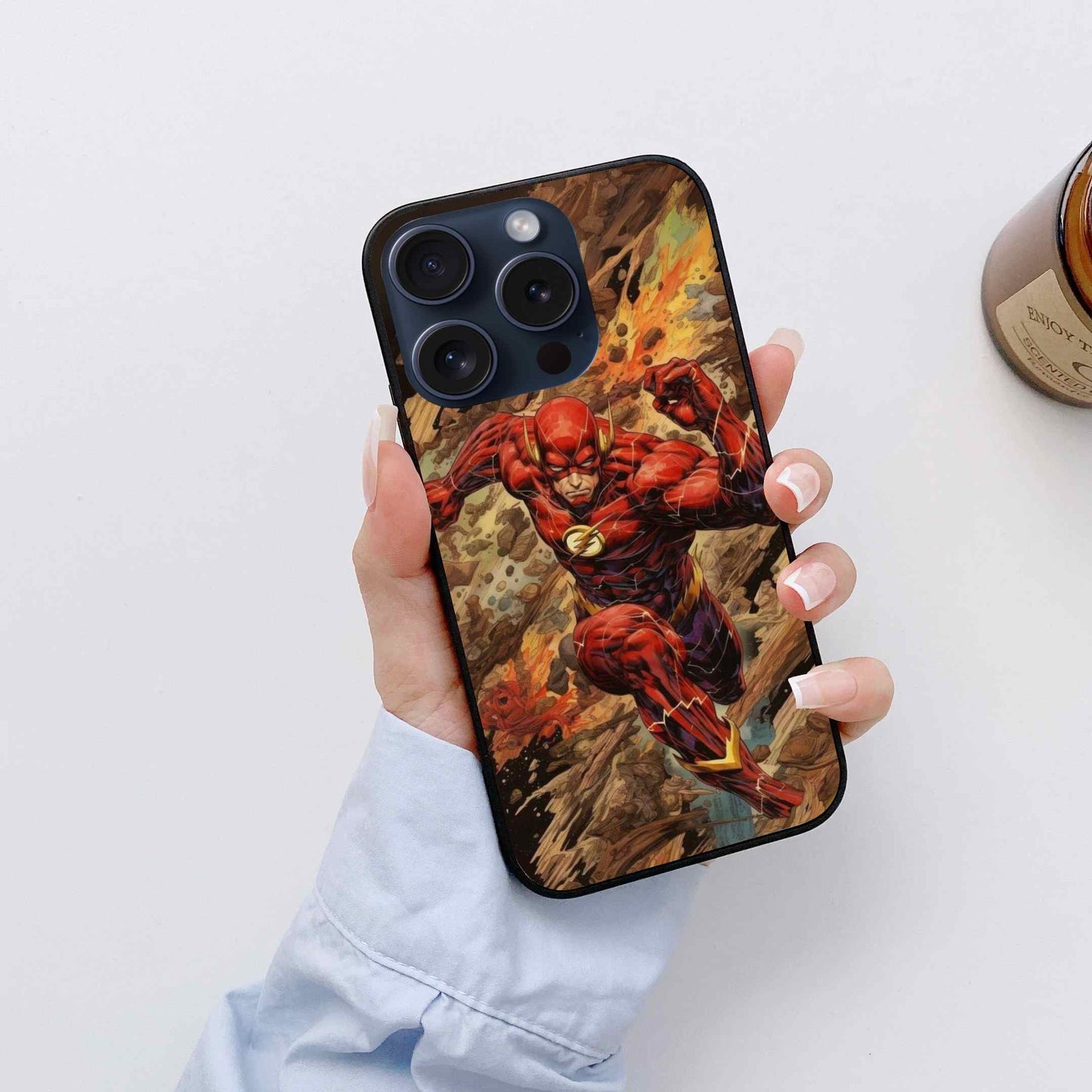 SUPERHERO Trending Glossy Glass Cover