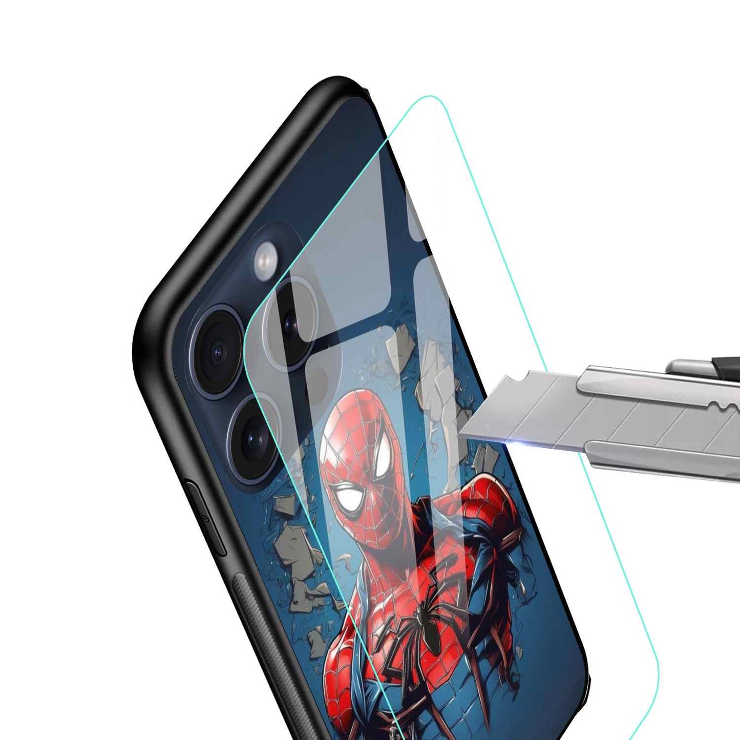 SUPERHERO Trending Glossy Glass Cover