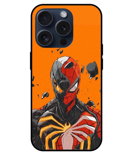 Spider Man Glossy Glass Cover