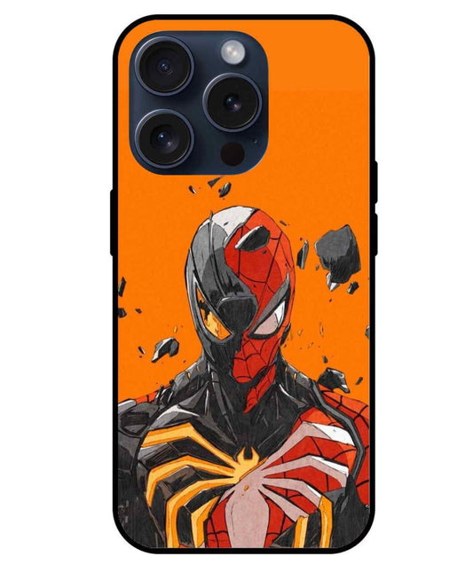 Spider Man Glossy Glass Cover