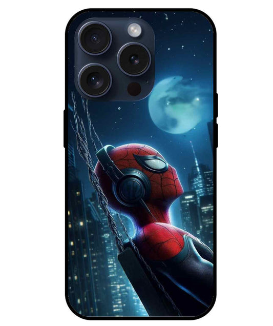 Spider Man Glossy Glass Cover