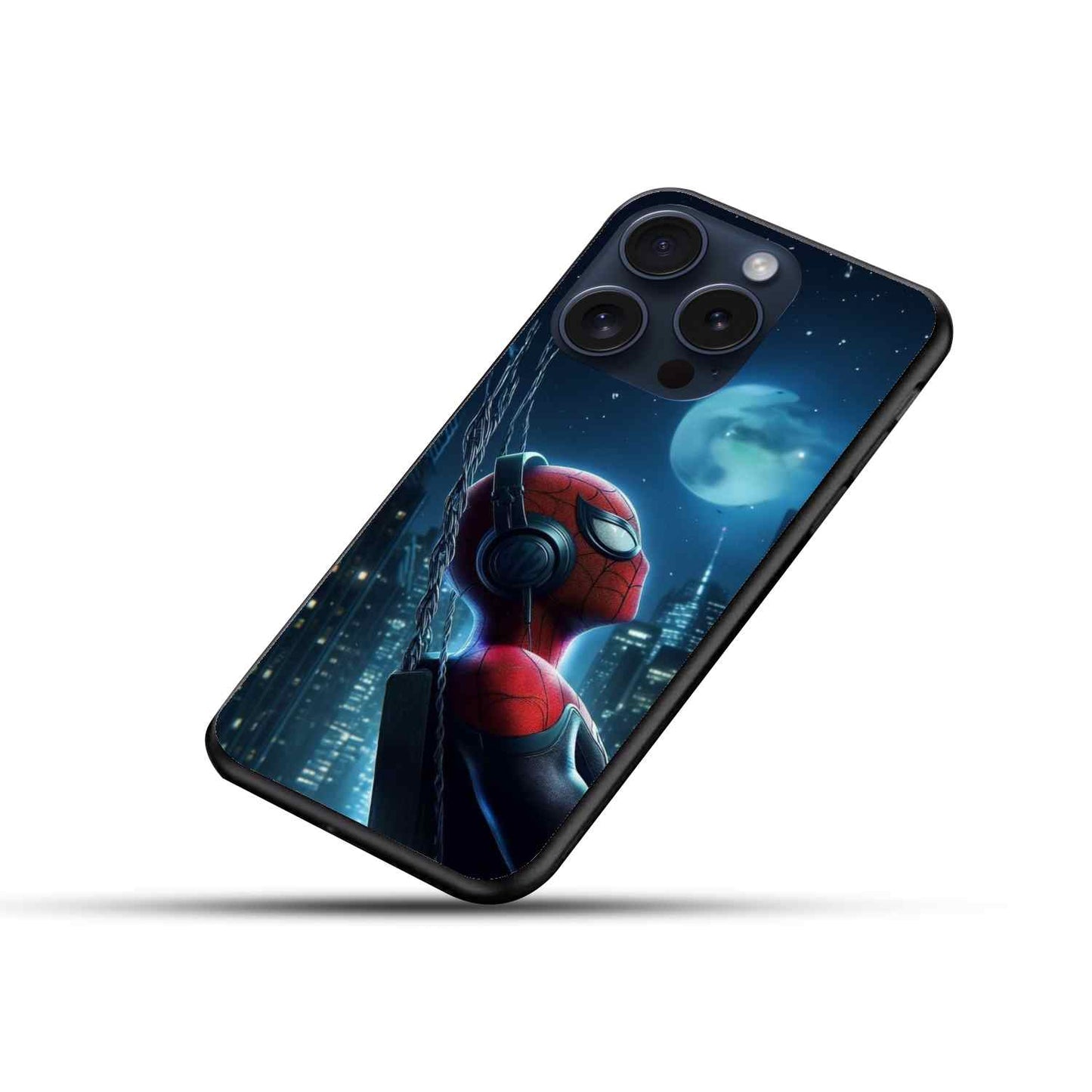 Spider Man Glossy Glass Cover