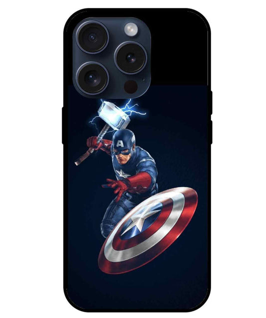 Iron Man Glossy Glass Cover