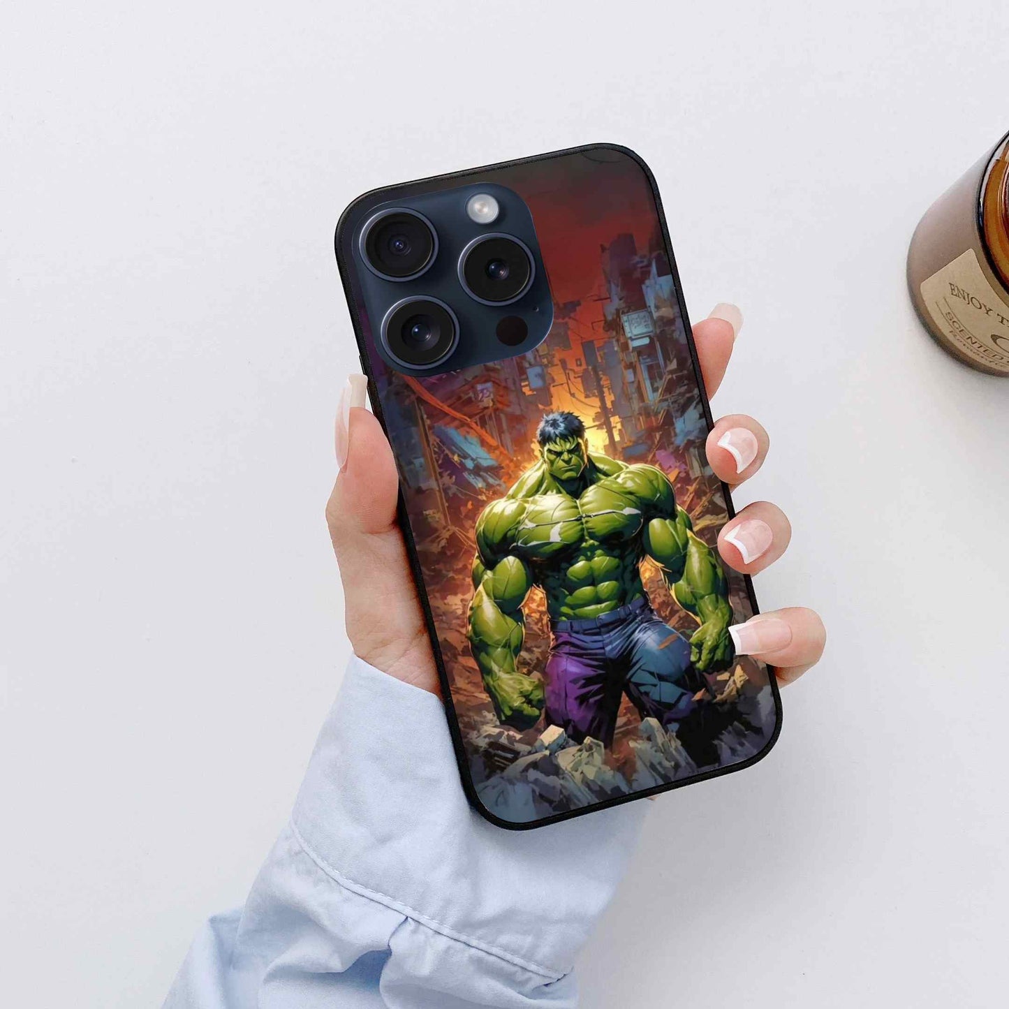 Hulk Glossy Glass Cover