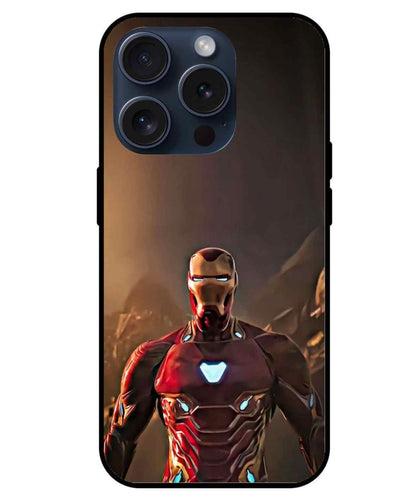 Iron Man Glossy Glass Cover