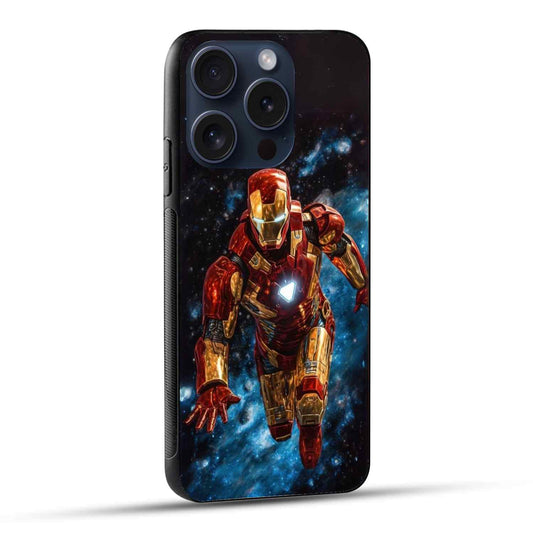 Iron Man Glossy Glass Cover