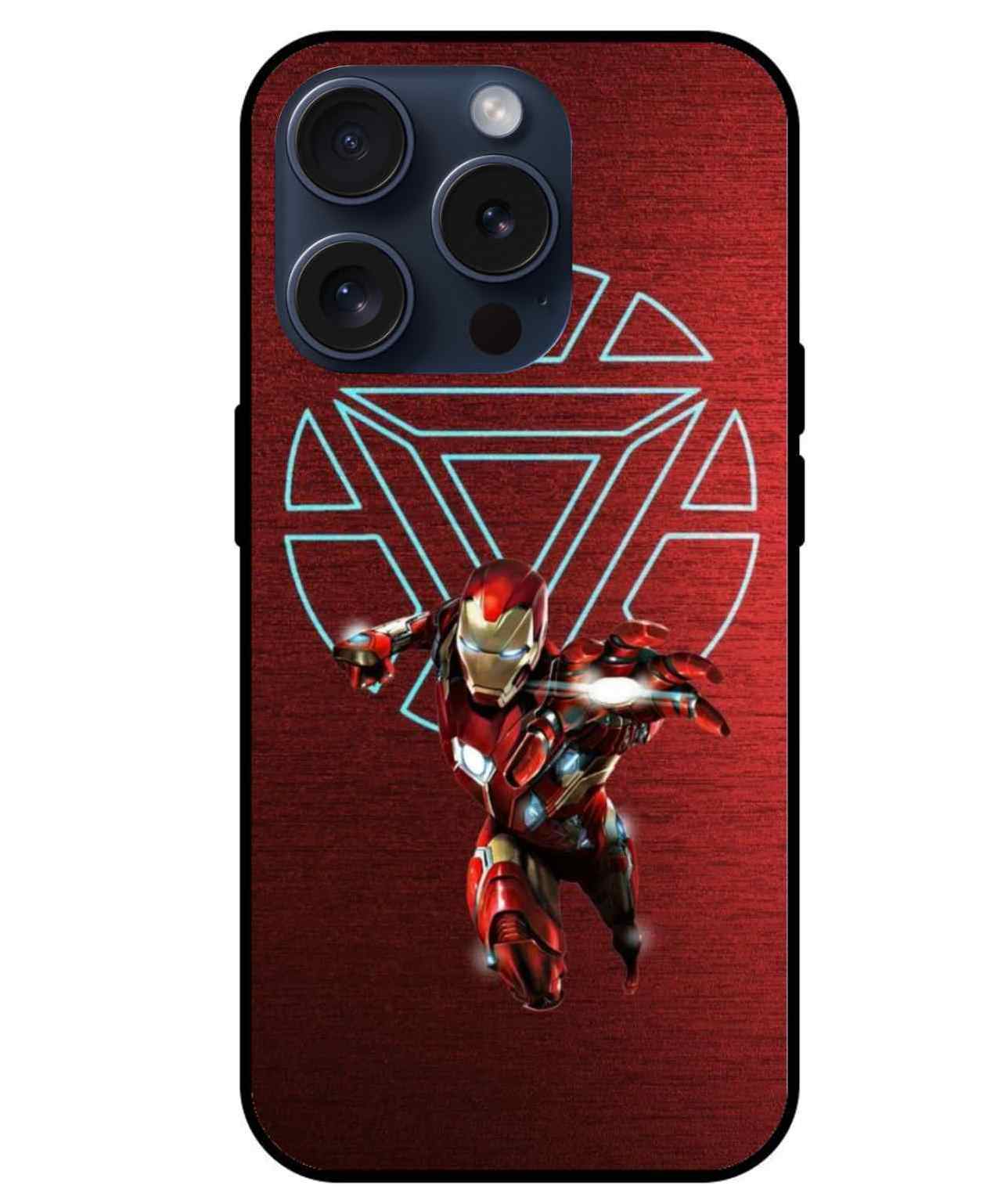 Iron Man Glossy Glass Cover