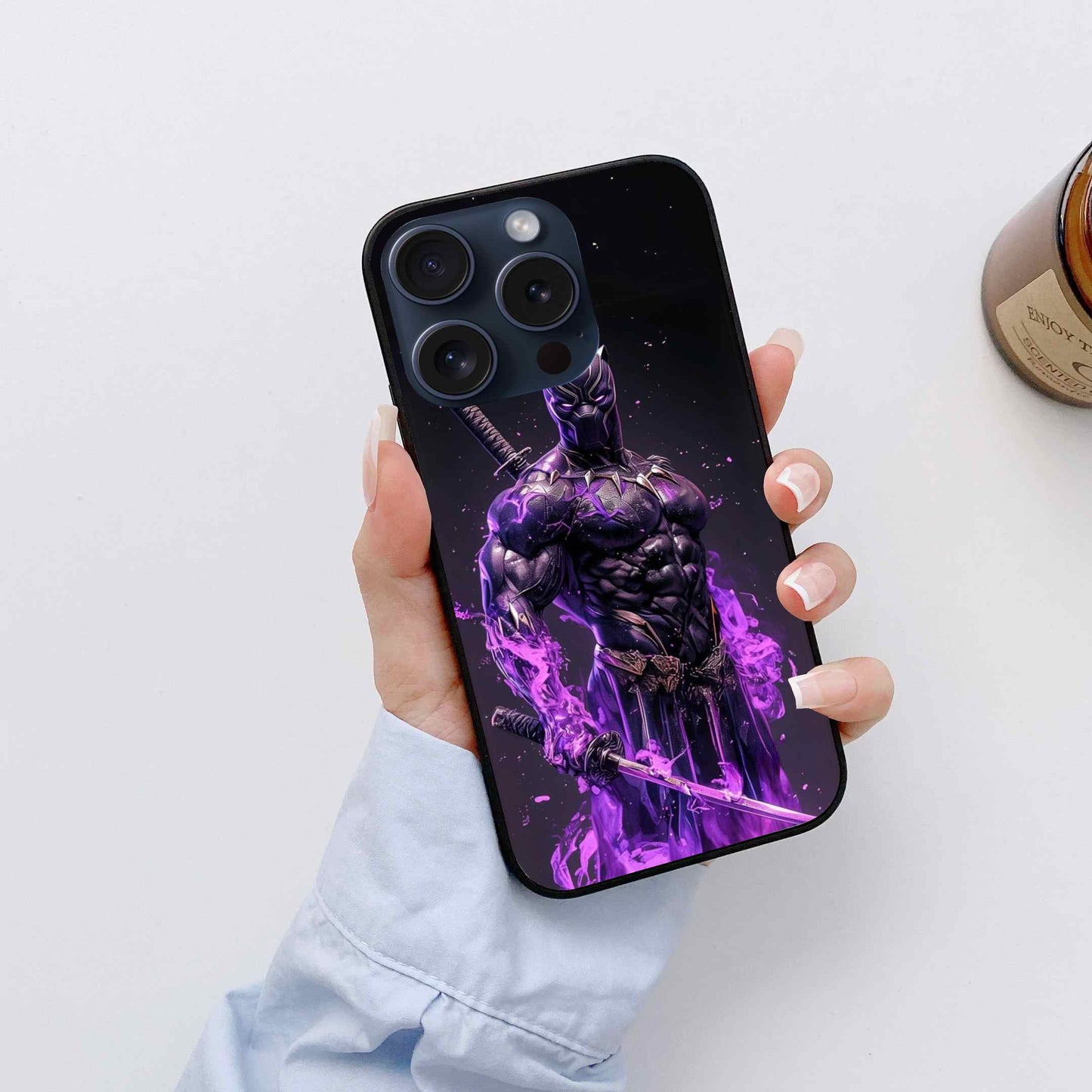 Panther Glossy Glass Cover