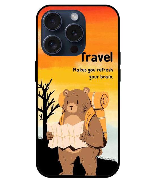 Travel Glossy Glass Cover