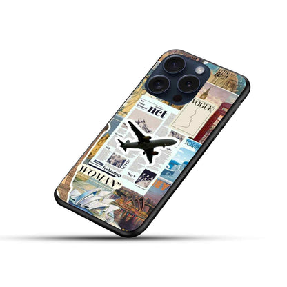 Travel Glossy Glass Cover