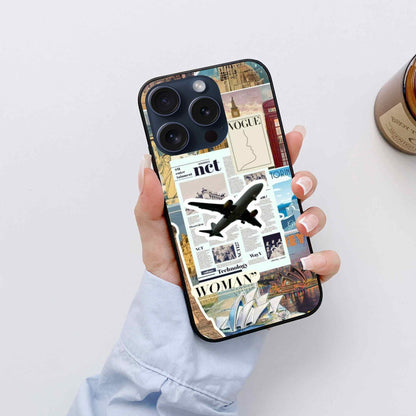 Travel Glossy Glass Cover