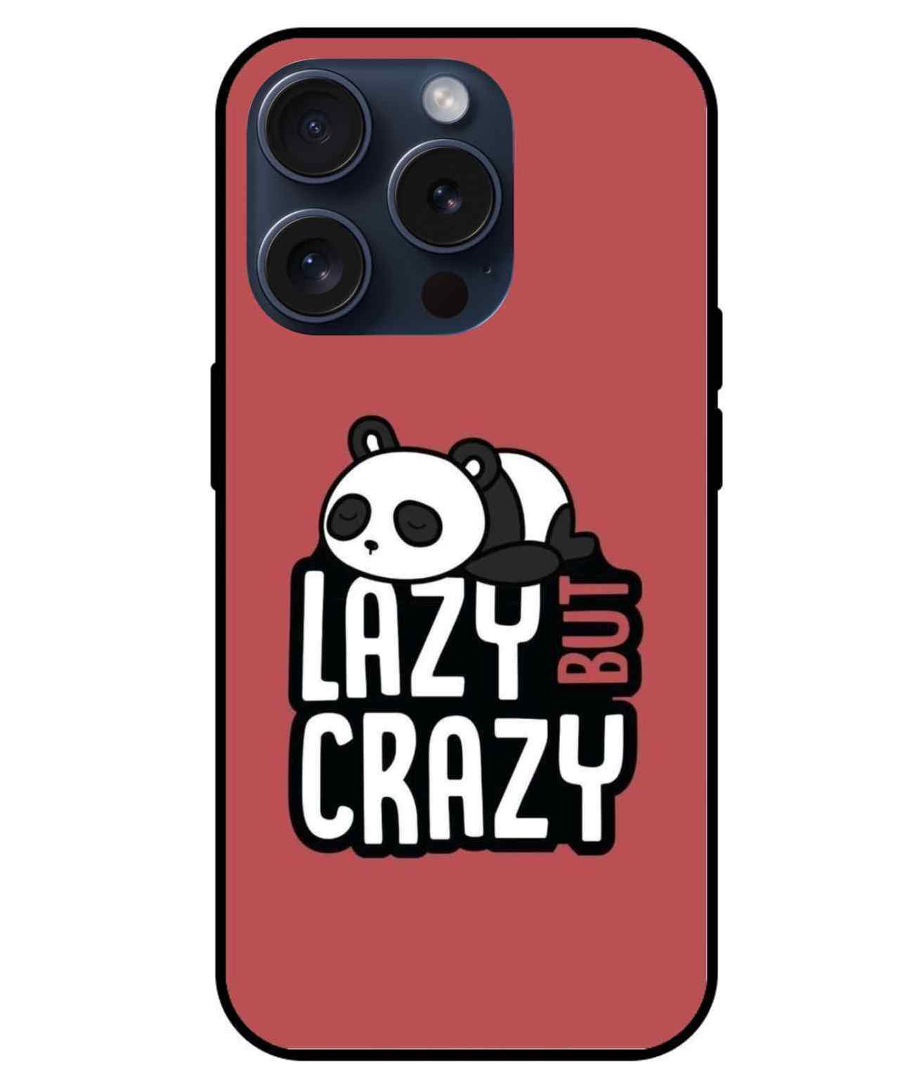 Panda Glossy Glass Cover